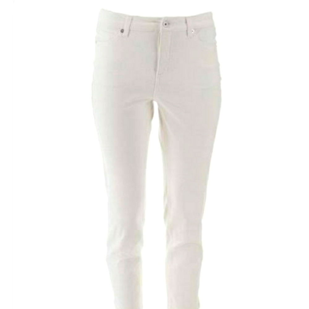 Wonder Denim regular slim leg size 12 white